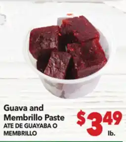 Vallarta Supermarkets Guava and Membrillo Paste / ATE DE GUAYABA O MEMBRILLO offer