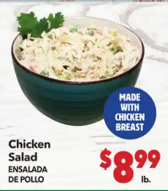 Vallarta Supermarkets Chicken Salad / ENSALADA DE POLLO offer