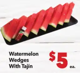 Vallarta Supermarkets Watermelon Wedges With Tajín offer
