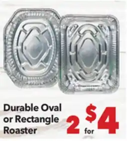 Vallarta Supermarkets Durable Oval or Rectangle Roaster offer