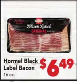 Vallarta Supermarkets Hormel Black Label Bacon offer