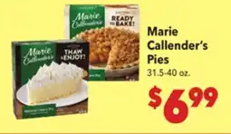 Vallarta Supermarkets Marie Callender's Pies offer