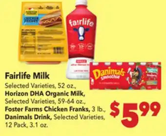 Vallarta Supermarkets Fairlife Milk offer