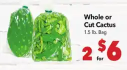Vallarta Supermarkets Whole or Cut Cactus offer
