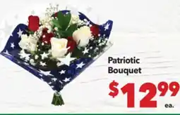 Vallarta Supermarkets Patriotic Bouquet offer