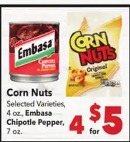Vallarta Supermarkets Corn Nuts offer