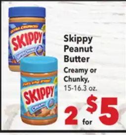 Vallarta Supermarkets Skippy Peanut Butter offer