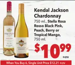 Vallarta Supermarkets Kendal Jackson Chardonnay offer