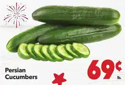 Vallarta Supermarkets Persian Cucumbers offer