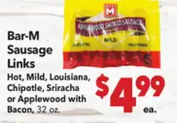 Vallarta Supermarkets Bar-M Sausage Links offer