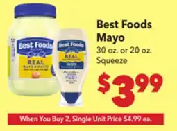 Vallarta Supermarkets Best Foods Mayo offer