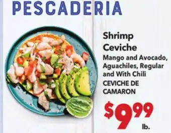 Vallarta Supermarkets Shrimp Ceviche / CEVICHE DE CAMARON offer