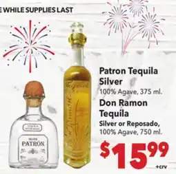 Vallarta Supermarkets Patron Tequila Silver offer