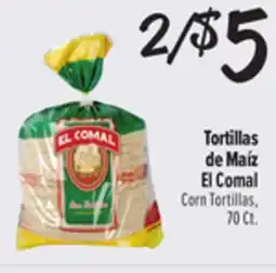 El Super Fresh El Comal Corn Tortillas offer