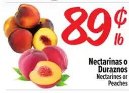 El Super Fresh Nectarines or Peaches offer