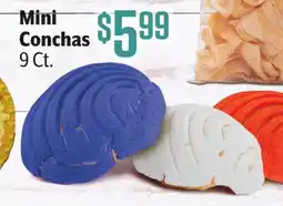 Vallarta Supermarkets Mini Conchas offer