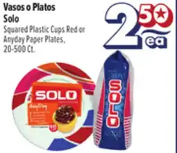 El Super Fresh Solo Vasos o Platos offer