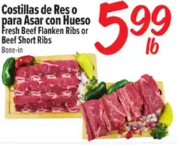 El Super Fresh Fresh Beef Flanken Ribs or Beef Short Ribs offer