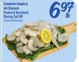 El Super Fresh Peeled & Deveined Shrimp Tail Off offer
