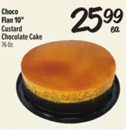 El Super Fresh Choco Flan 10 Custard Chocolate Cake offer