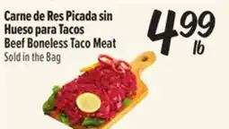 El Super Fresh Beef Boneless Taco Meat offer