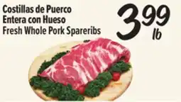 El Super Fresh Fresh Whole Pork Spareribs offer