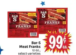 Foodmaxx Bar-S Meat Franks offer