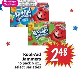 Foodmaxx Kool-Aid Jammers offer