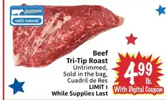 Foodmaxx Beef Tri-Tip Roast offer