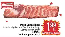 Foodmaxx Pork Spare Ribs offer