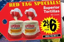 Superior Grocers Superior Tortillas offer