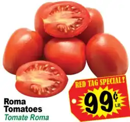 Superior Grocers Roma Tomatoes offer