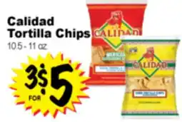 Superior Grocers Calidad Tortilla Chips offer