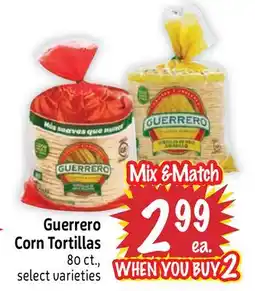 Foodmaxx Guerrero Corn Tortillas offer