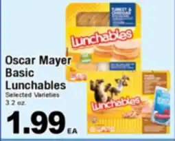Superior Grocers Oscar Mayer Basic Lunchables offer