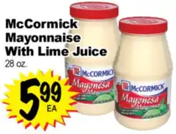 Superior Grocers McCormick Mayonnaise With Lime Juice offer