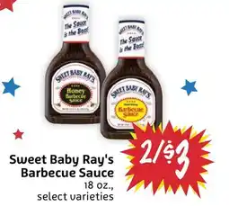 Foodmaxx Sweet Baby Ray's Barbecue Sauce offer