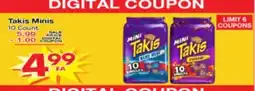 Superior Grocers TAKIS MINIS offer