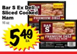 Superior Grocers Bar S Ex Deli Sliced Cooked Ham offer