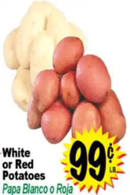 Superior Grocers White or Red Potatoes offer