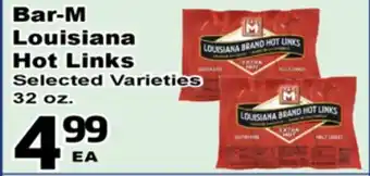 Superior Grocers Bar-M Louisiana Hot Links offer