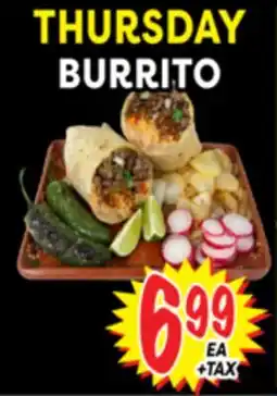 Superior Grocers BURRITO offer