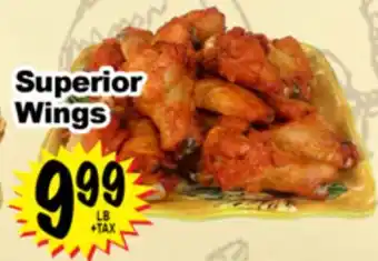 Superior Grocers Superior Wings offer