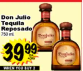 Superior Grocers Don Julio Tequila Reposado offer