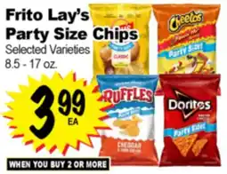 Superior Grocers Frito Lay's Party Size Chips offer