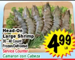 Superior Grocers Head-On Large Shrimp offer