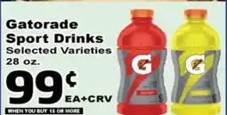 Superior Grocers Gatorade Sport Drinks offer
