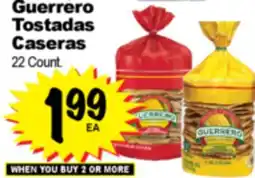 Superior Grocers Guerrero Tostadas Caseras offer