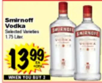 Superior Grocers Smirnoff Vodka offer