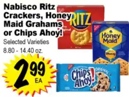 Superior Grocers Nabisco Ritz Crackers, Honey Maid Grahams or Chips Ahoy! offer
